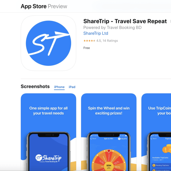 Share Trip App